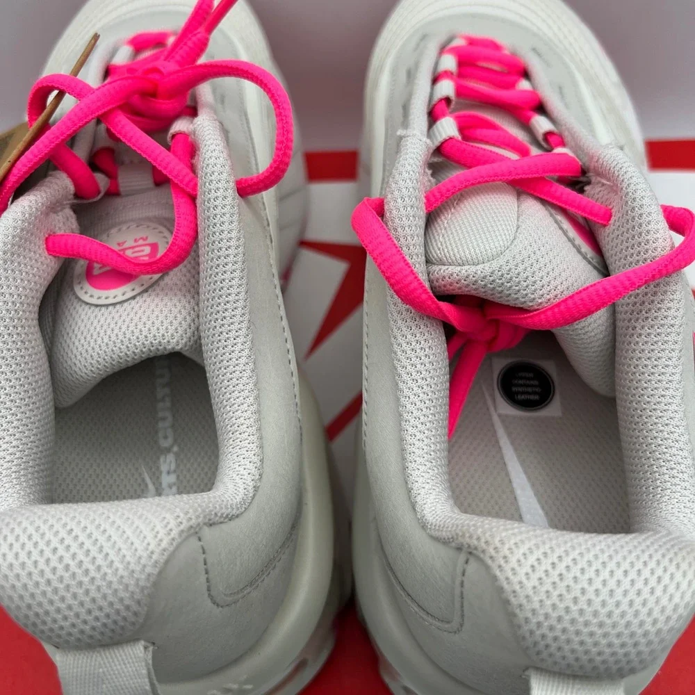 Nike Air Max‎ Fire Sneakers Kids 6.5Y Phantom Hyper Pink Light Bone Low Top
